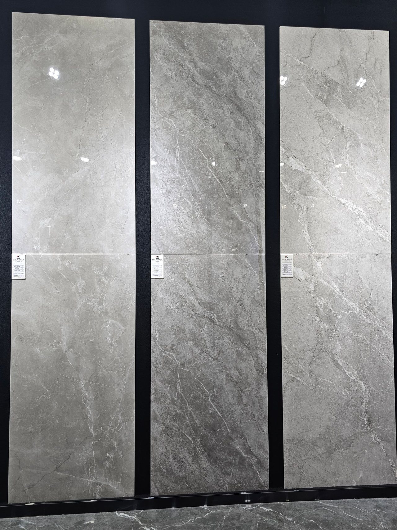 Grey tile selection by Master from Italy