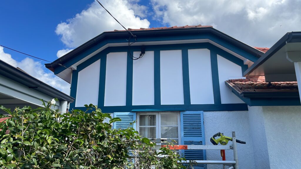 Freshly painted Brisbane home exterior by Matty's Painting