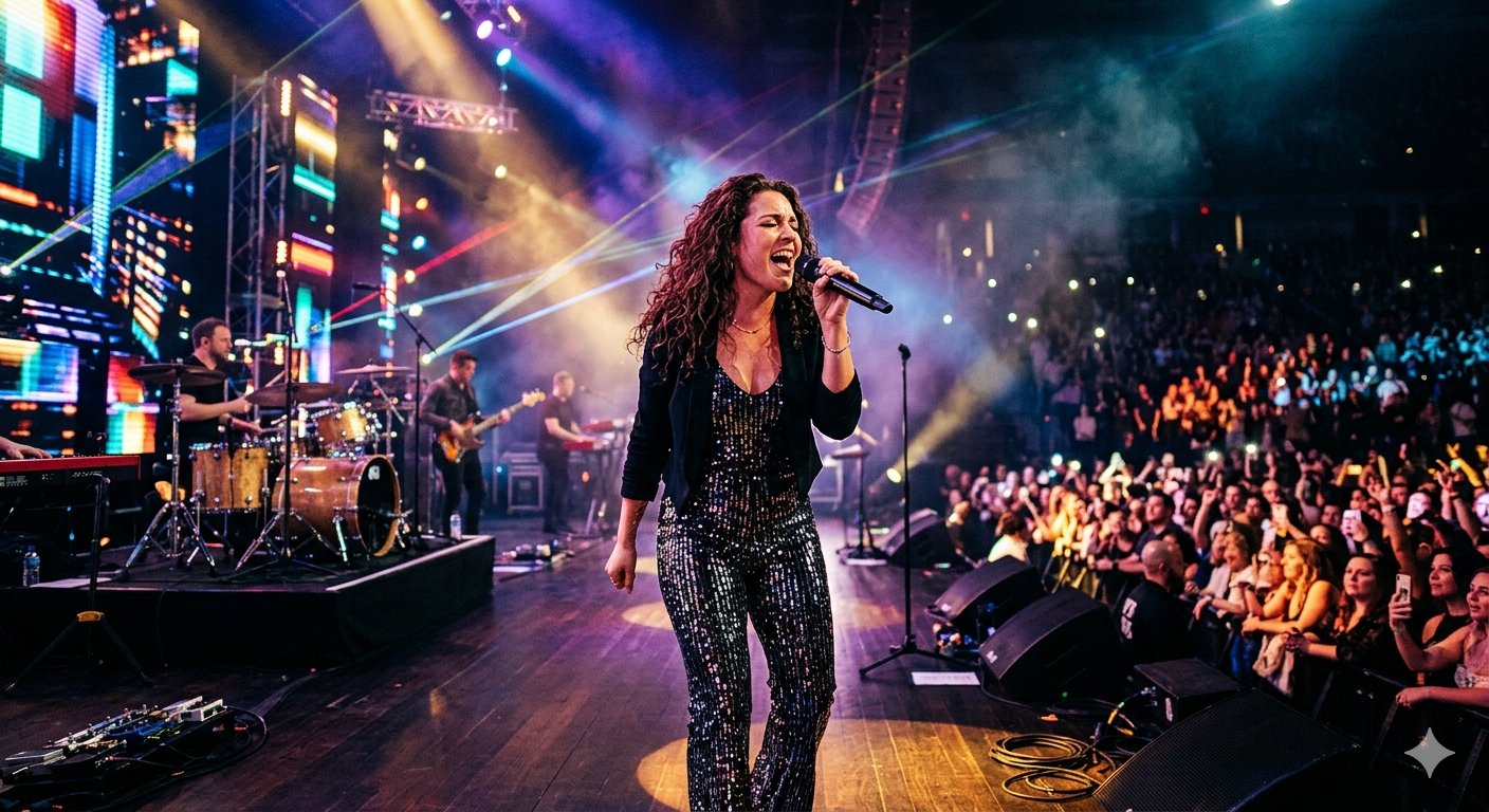 A Mondo-booked headline act mid-performance to a sold-out crowd