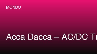 Acca Dacca – AC/DC Tribute Band