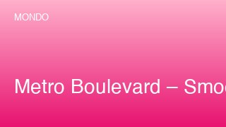 Watch Metro Boulevard – Smooth Jazz 5Pcf preview