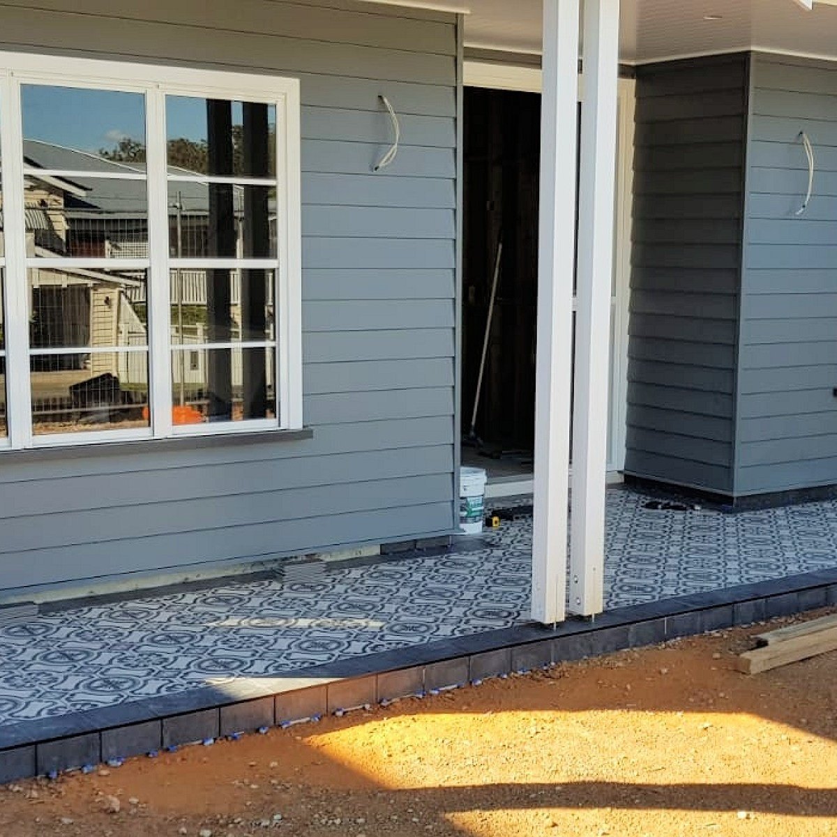 Outdoor tiling by MTS