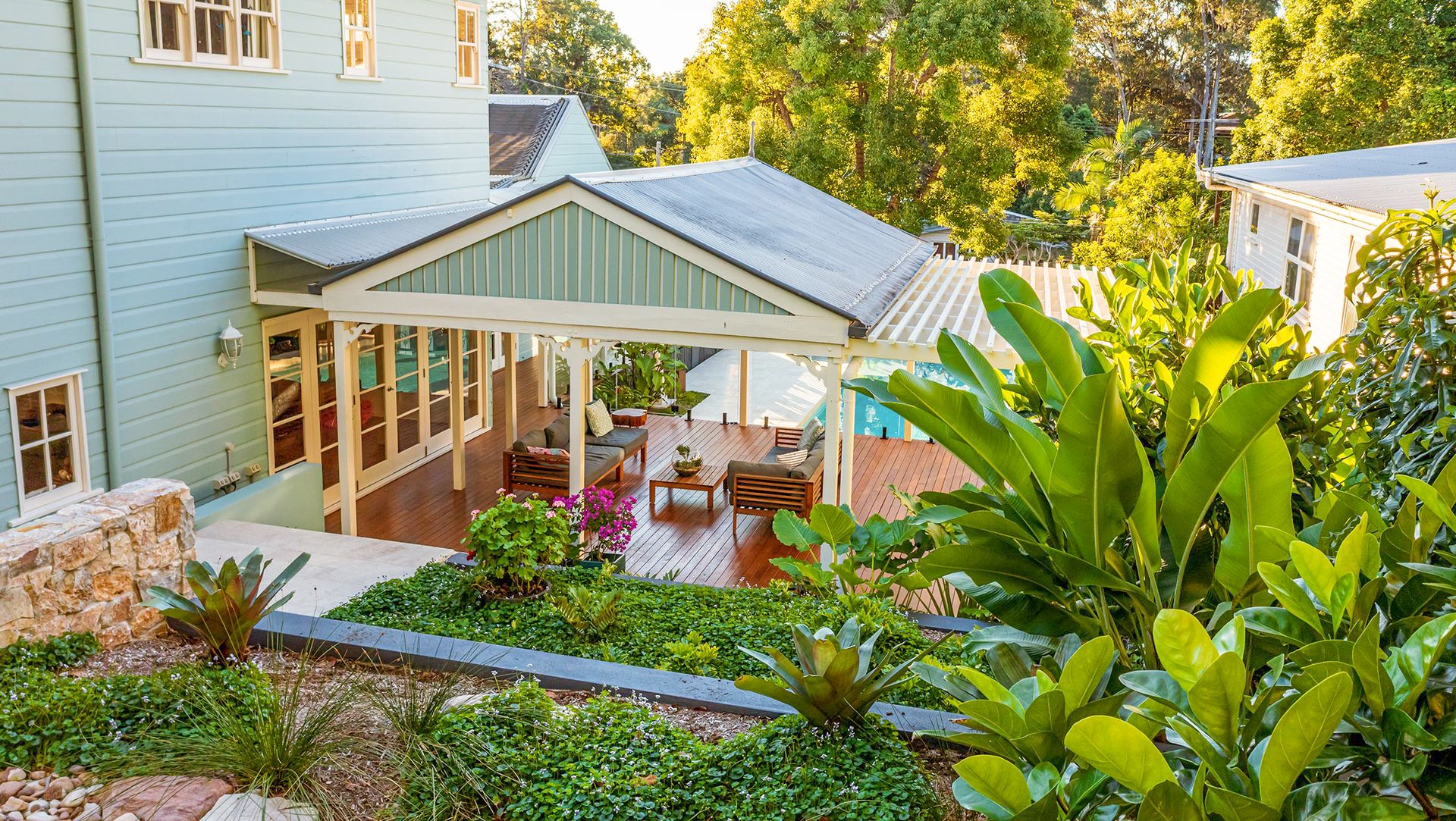 Outdoor room and alfresco renovation