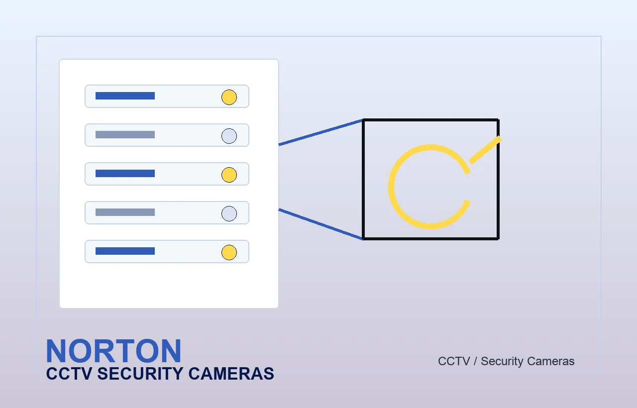 CCTV / Security Cameras brand graphic