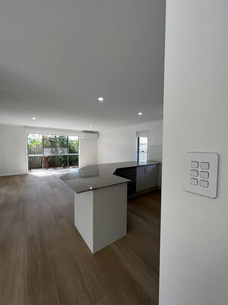Electrical switch and downlight installation