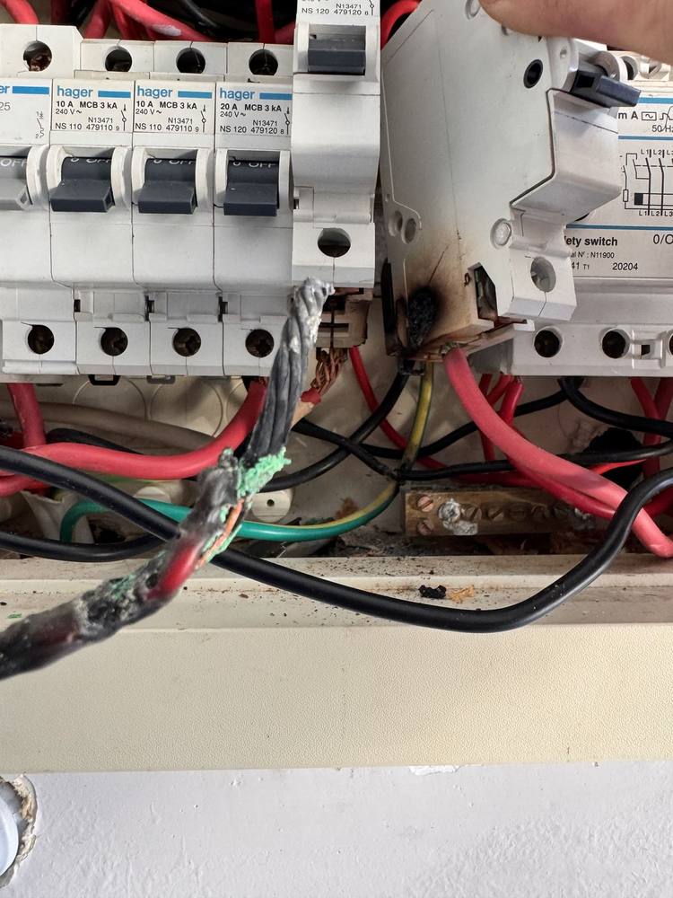 Switchboard Upgrades & Repairs work by Nulight Electrical & Air