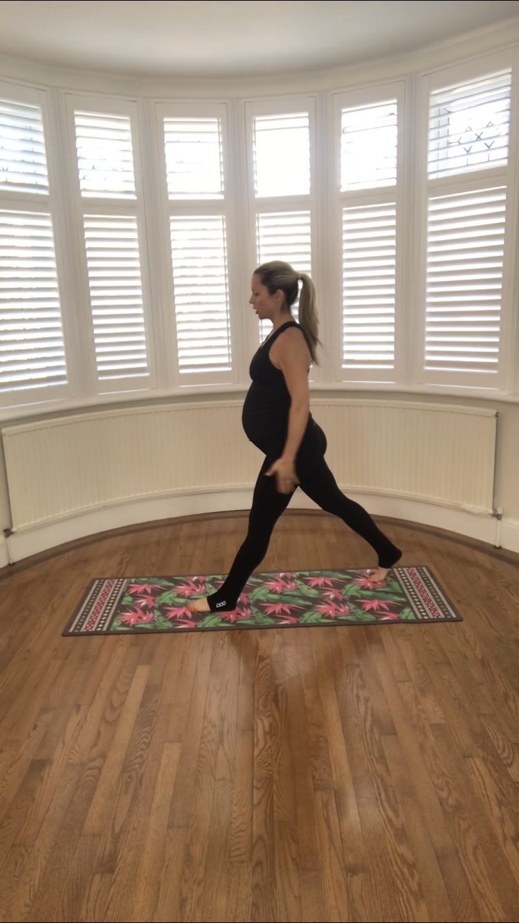 Pilates side lying movement