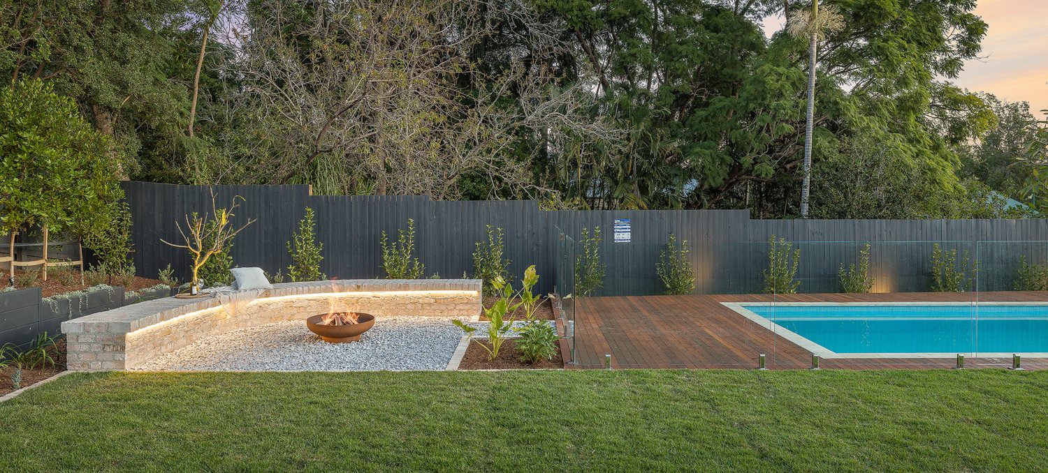 Featured Brisbane pool and landscape project