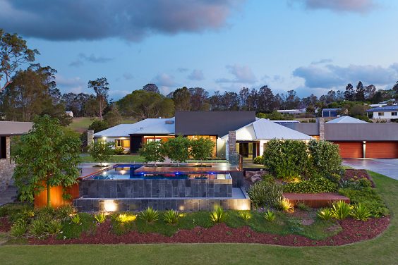 Brisbane outdoor landscaping project