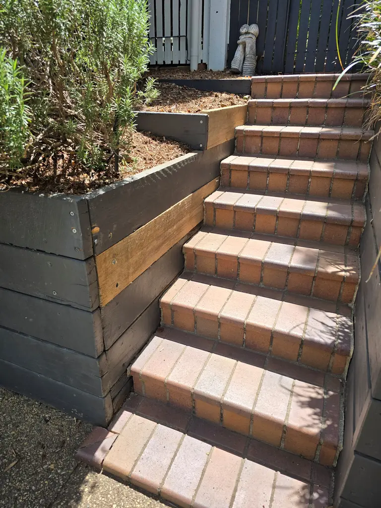 Retaining Wall Sleeper Replacement — Ascot