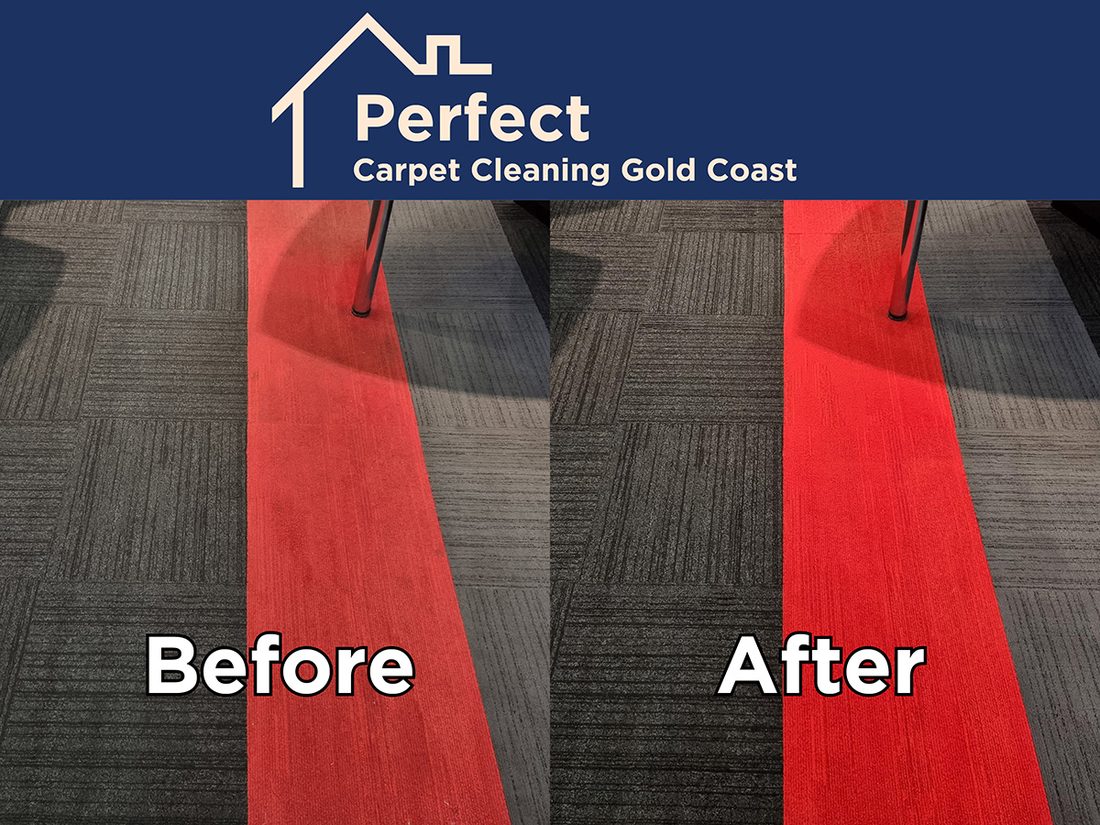 Carpet cleaning result in Nerang