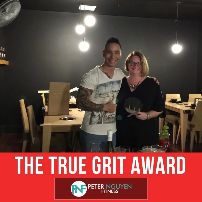 Weight loss success stories grit award