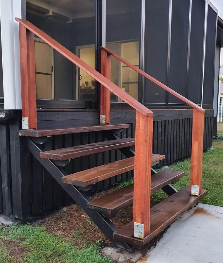 Painted entry and external repair work