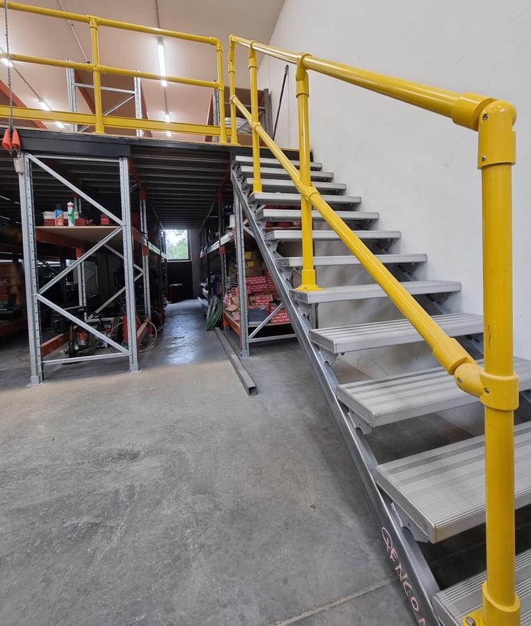 Timber stair and handrail repair work