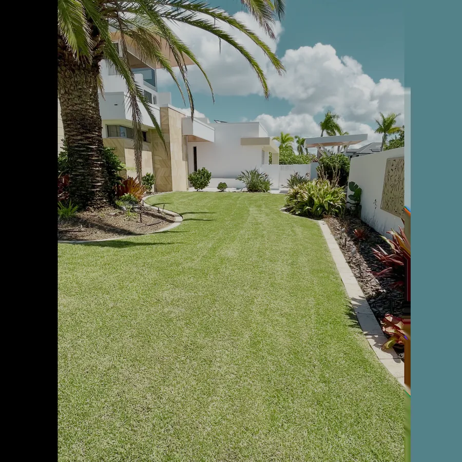 Lawn maintenance - Raby Bay