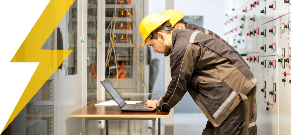Randall Electrics on the job — switchboard work in Brisbane