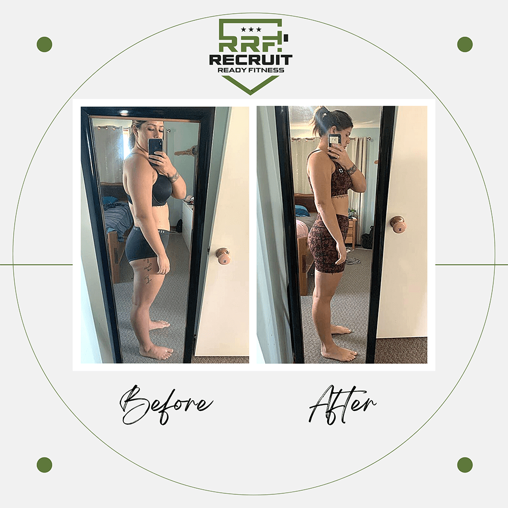 Recruit Ready Fitness client result