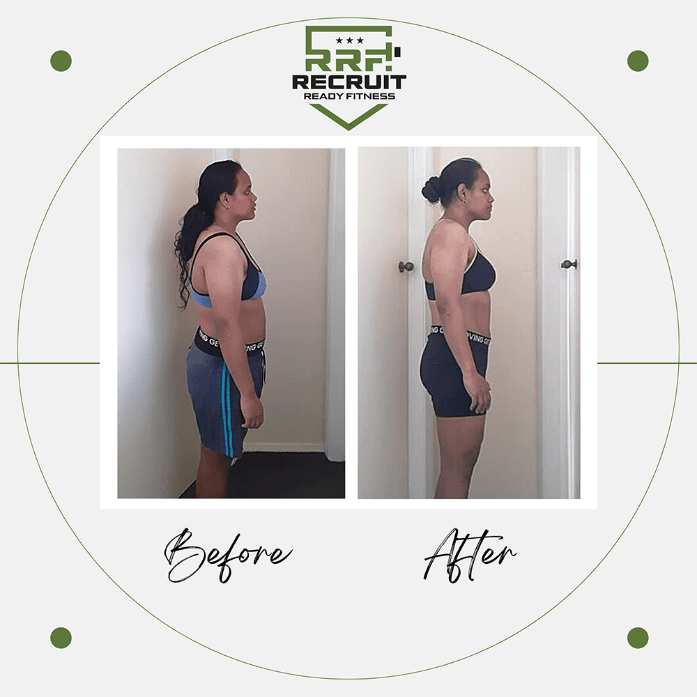 Recruit Ready Fitness client result
