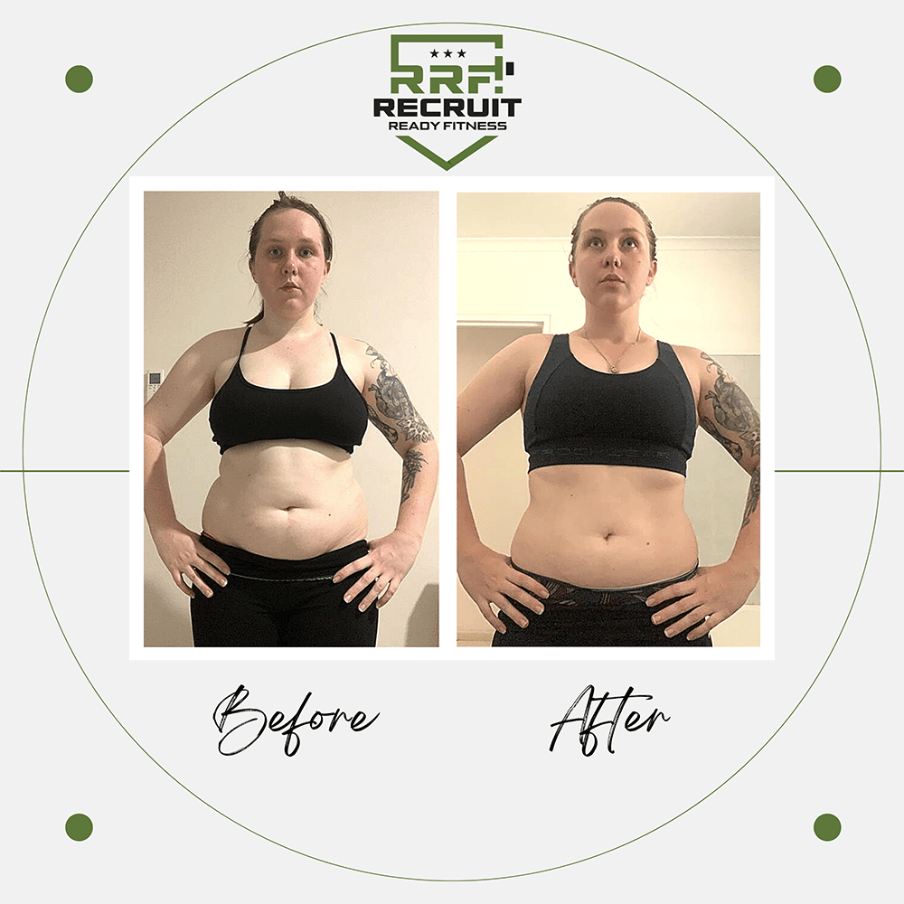 Recruit Ready Fitness before and after result
