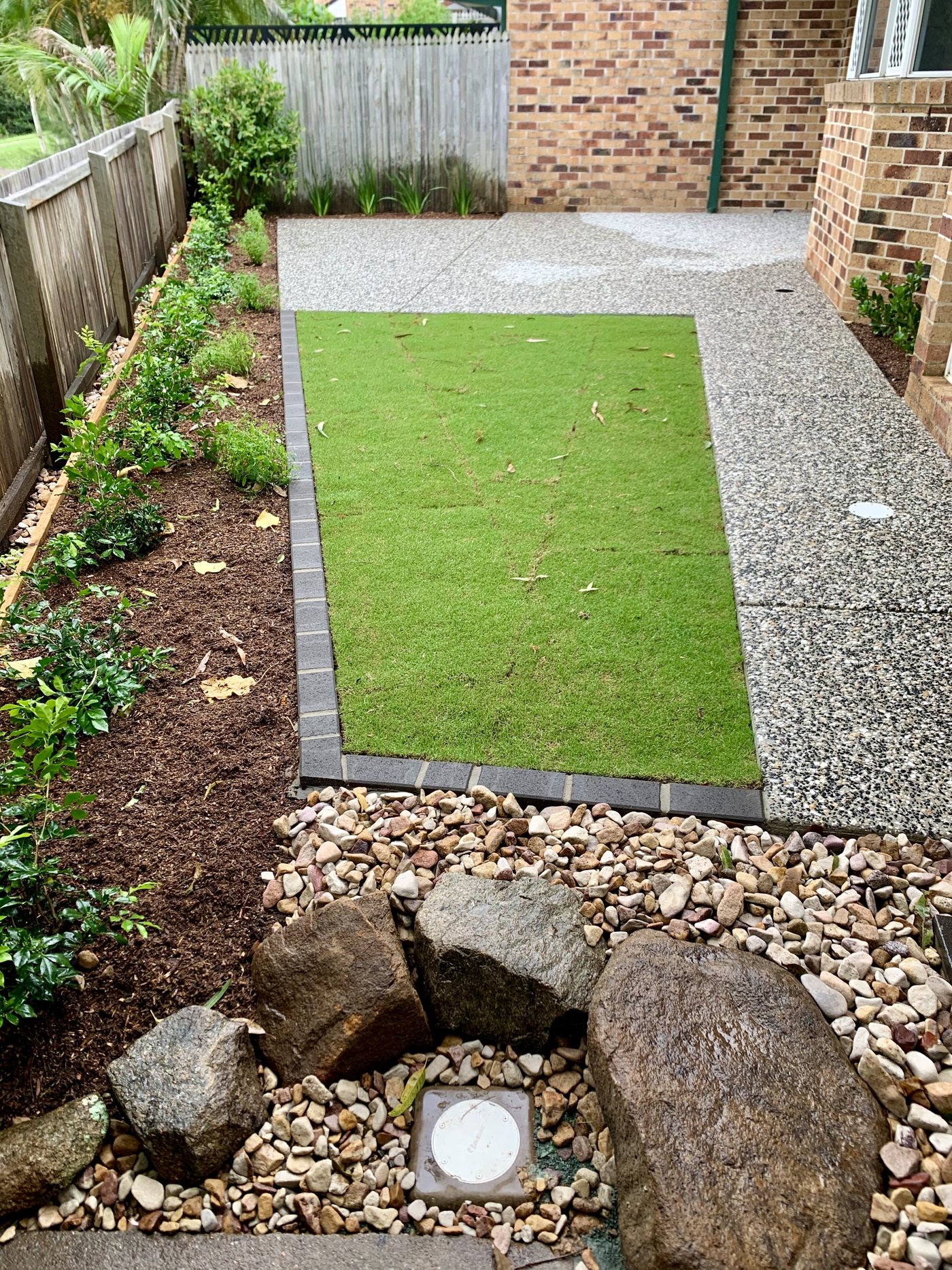 Backyard transformation by Revamp Landscapes