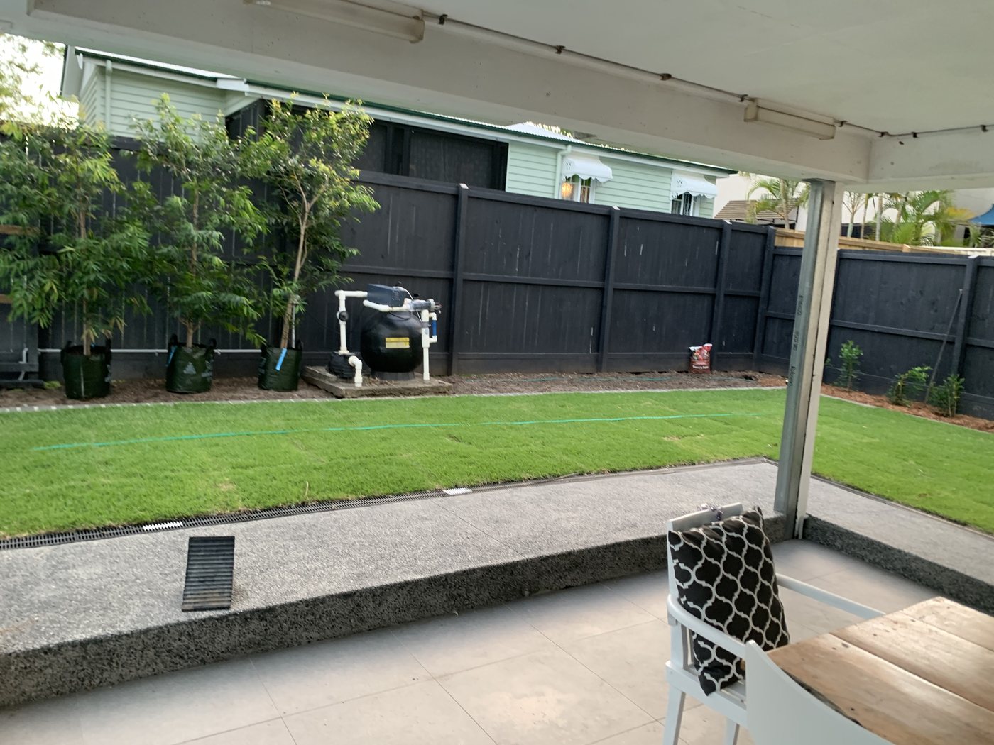 Outdoor living space by Revamp Landscapes