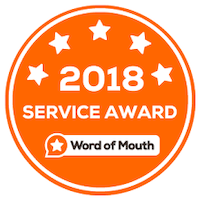 Word of Mouth service award