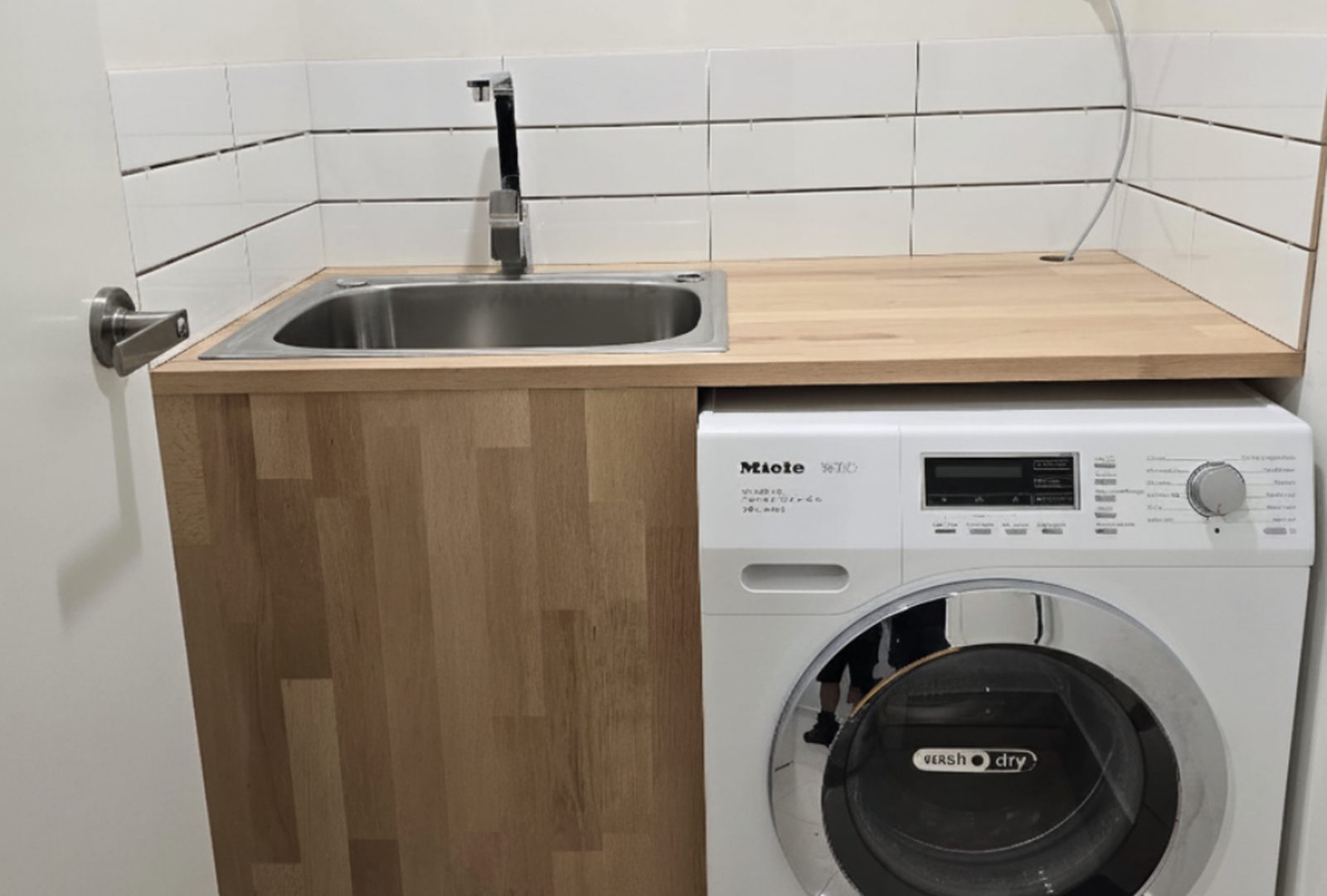 Completed laundry maintenance work by Round 2 It Maintenance