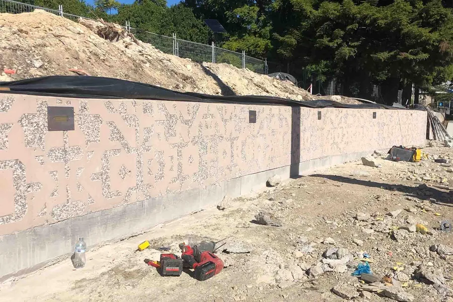 Walkway and street lighting project