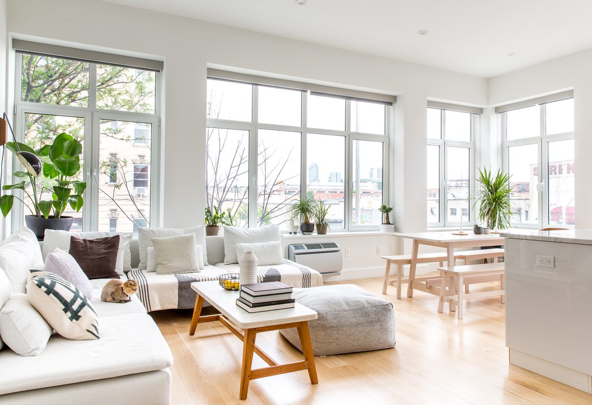 A bright, spotless Adelaide living room after a Select Cleaning visit