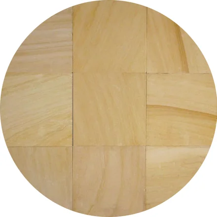 Sandstone tiling finish