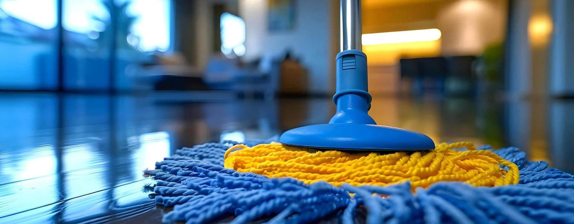 Cleaning supplies for a Brisbane property clean