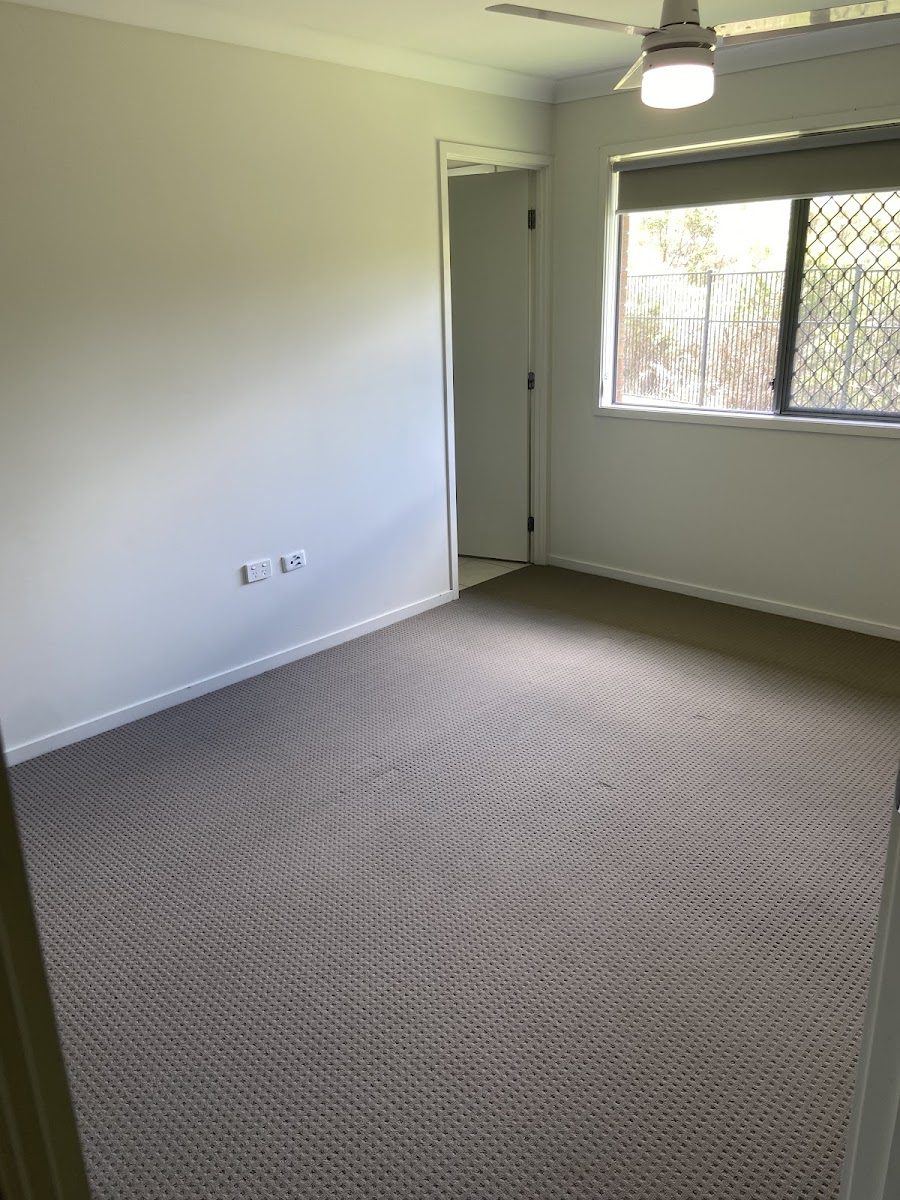Freshly cleaned carpet in a Brisbane home