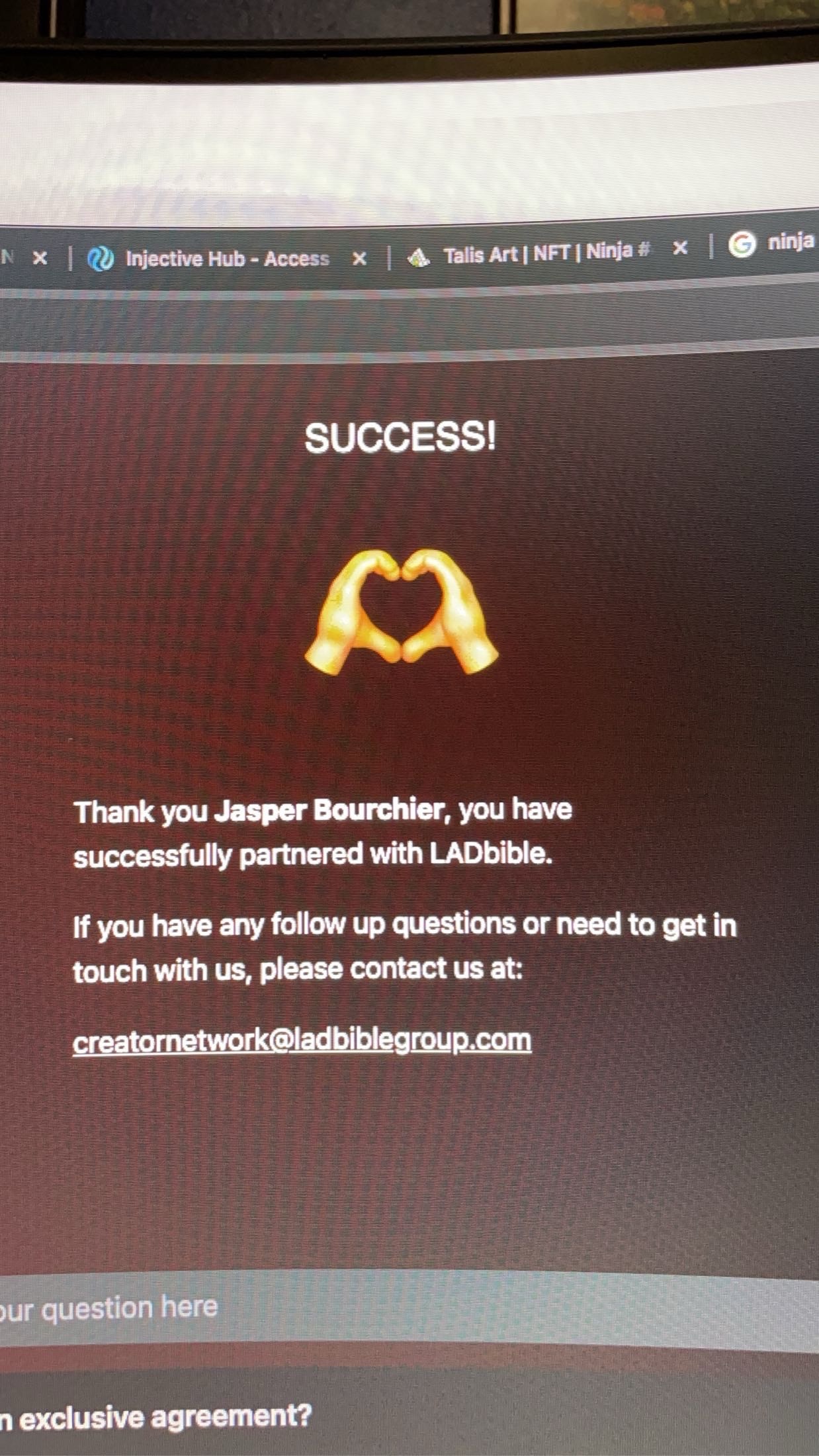 LADbible official partnership confirmation for Social Revamp founder Jasper Bourchier