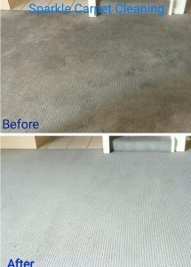 Carpet steam cleaning result — North Lakes