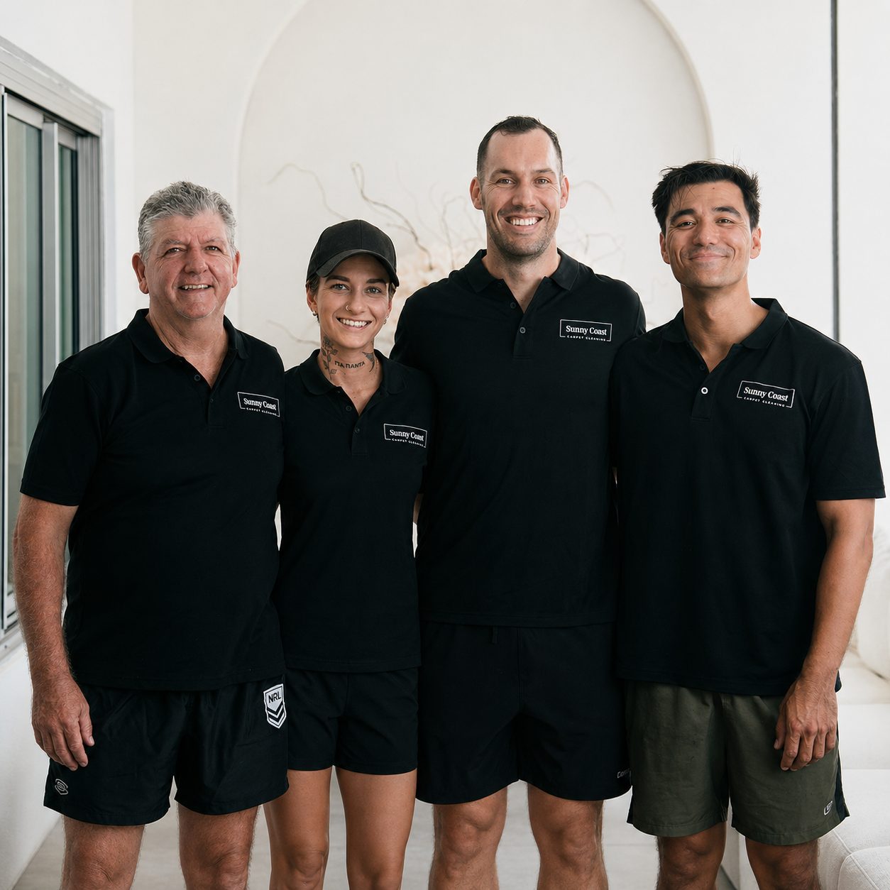 Grant and the Sunny Coast Carpet Cleaning team