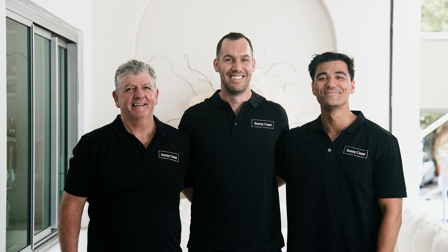 Sunny Coast Carpet Cleaning team at work