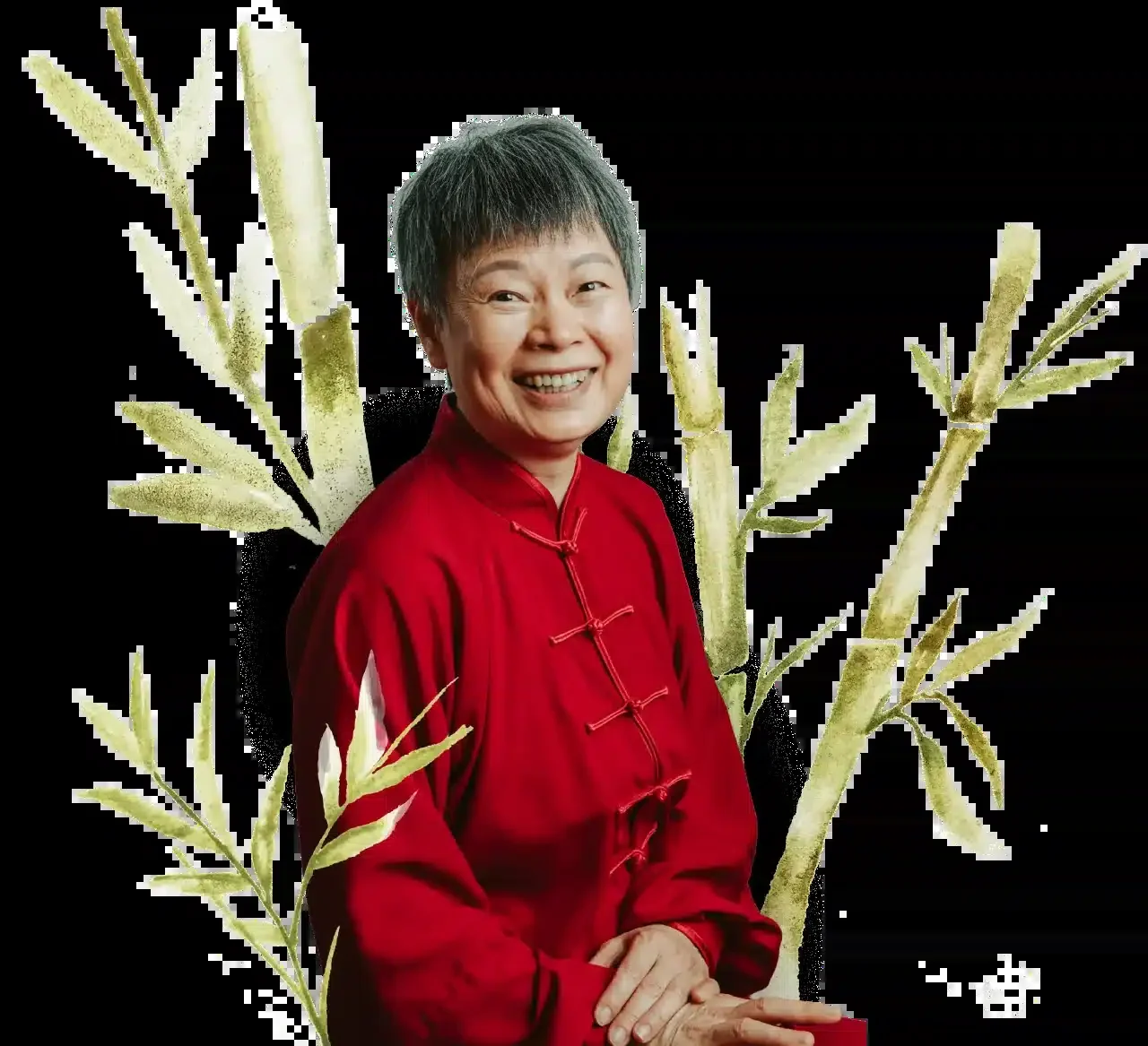 Chunmei Yang smiling at Tai Chi and Qi Gong for Health