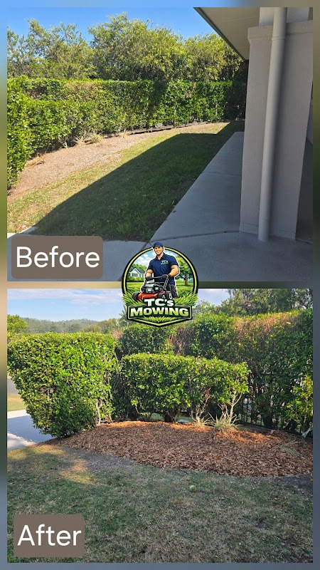 Troy C., owner of TC's Mowing, Mitchelton