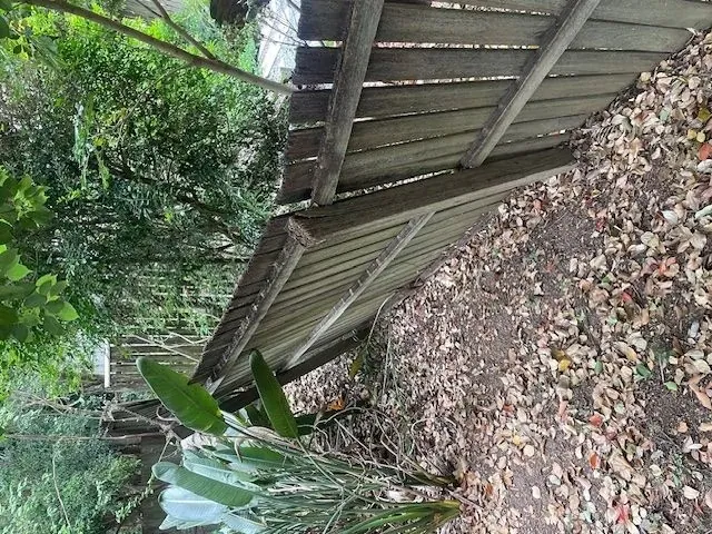 Fence repair and repaint before
