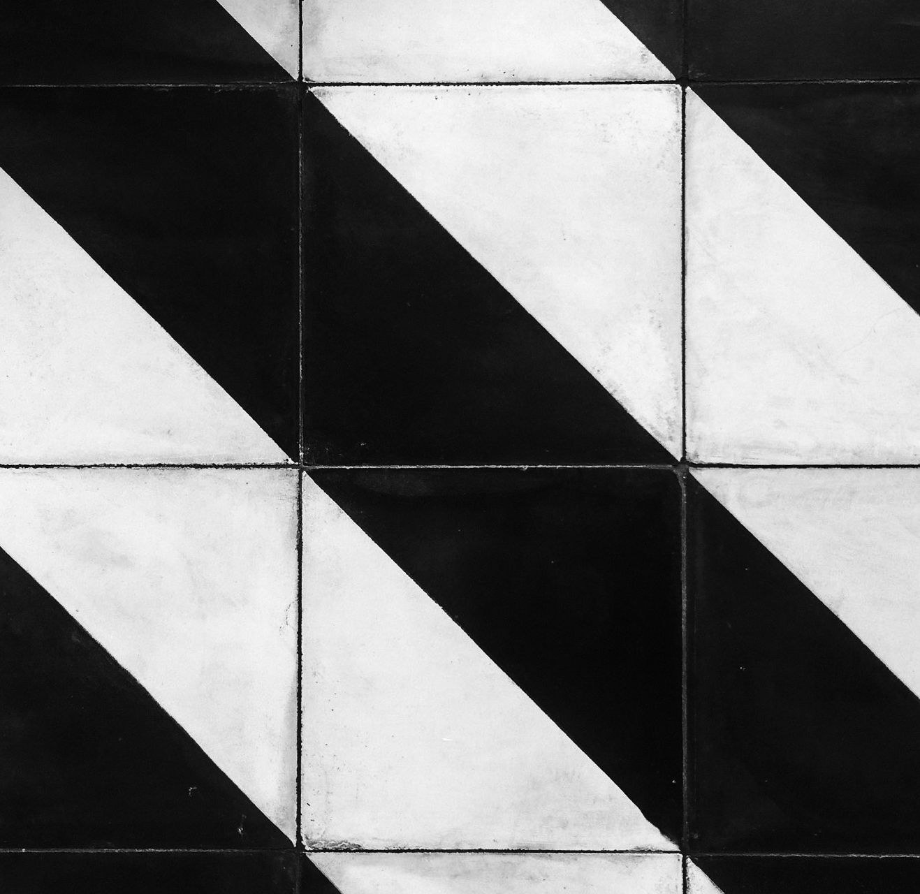 Black and white tile detail from Tile by Design source site
