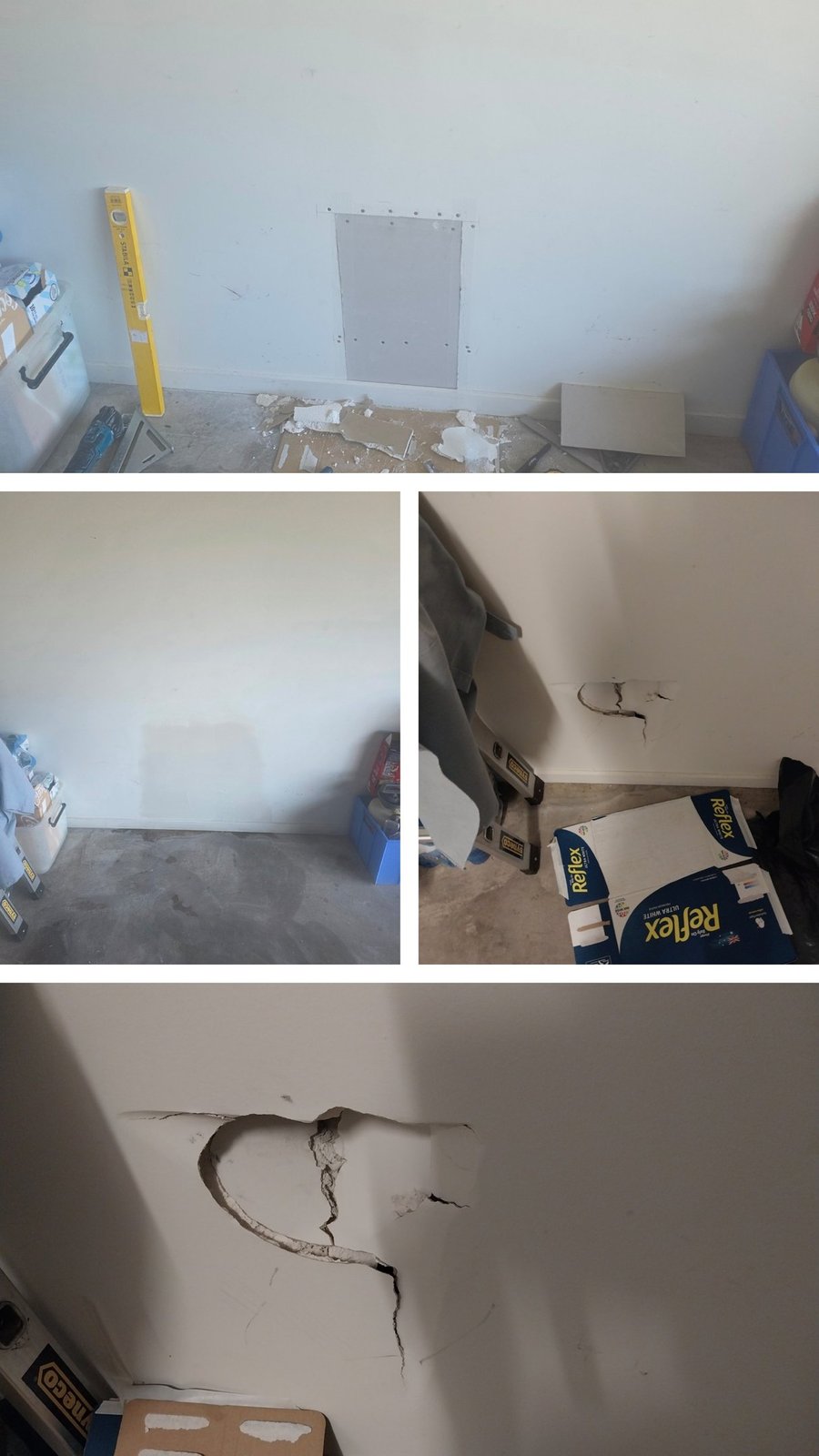 Plaster wall repair by TotalUpkeep Maintenance