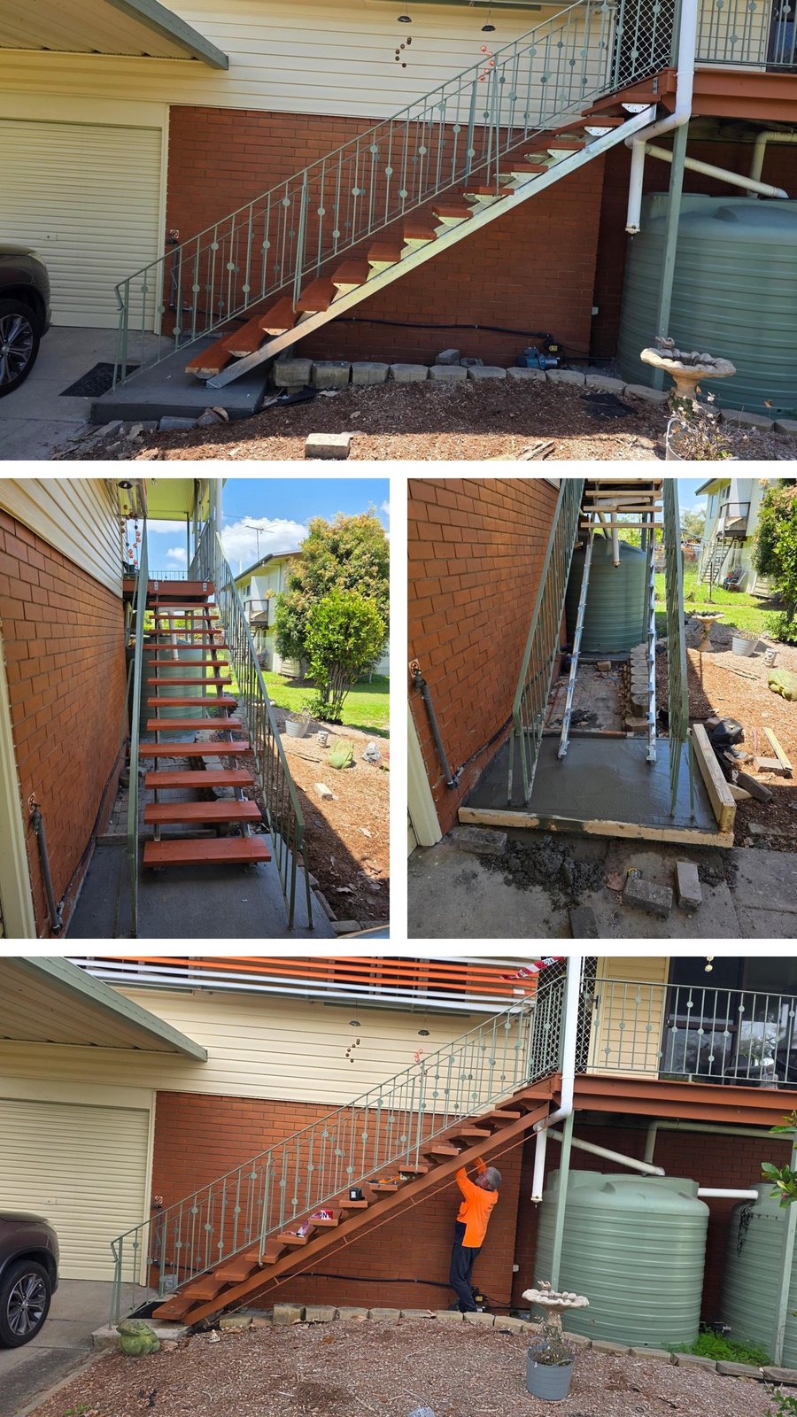 Quality stair work by TotalUpkeep Maintenance