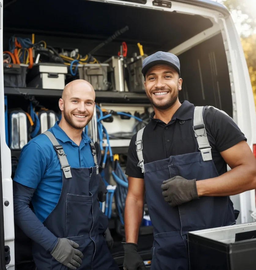 Tromac Plumbing team members