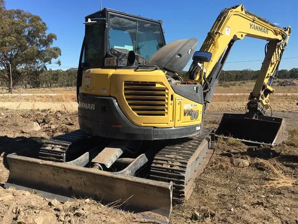 Mini Excavator Dry Hire by Tromac Plumbing & Gas