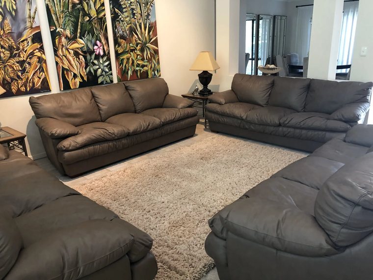 Leather Lounge Cleaning