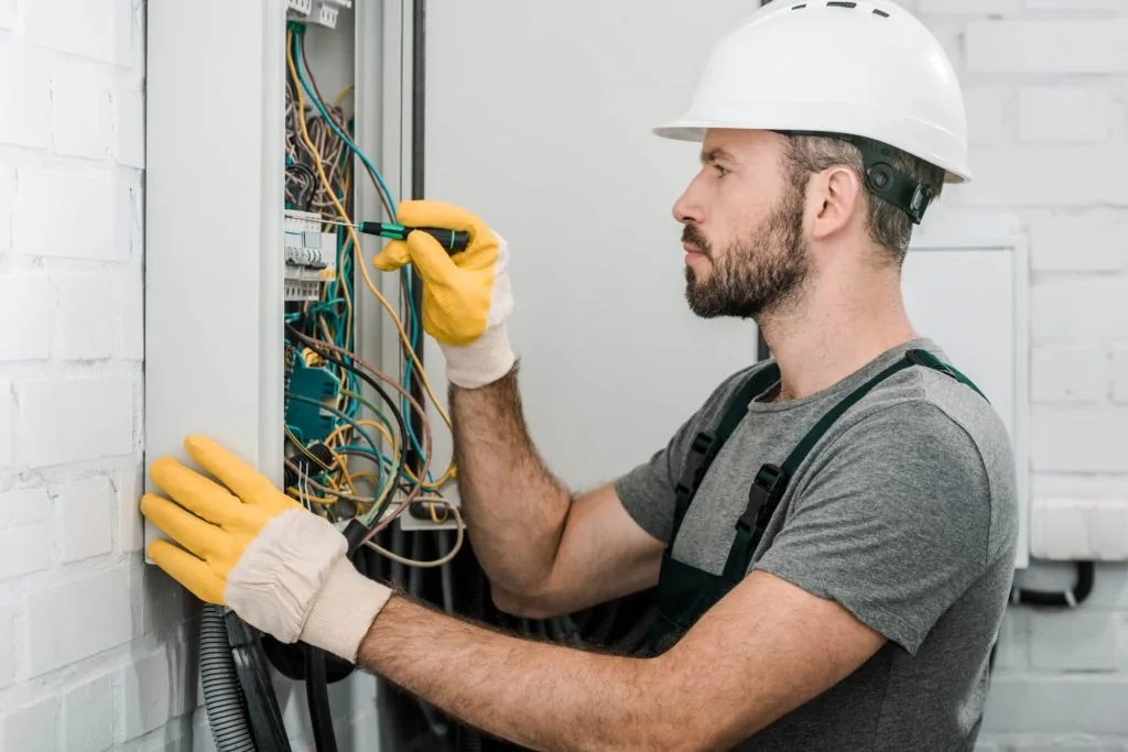 Switchboard image from the Vivid Electrical source site