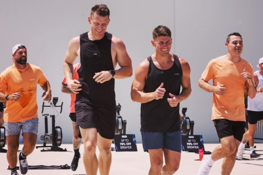 Zac Keune training athlete