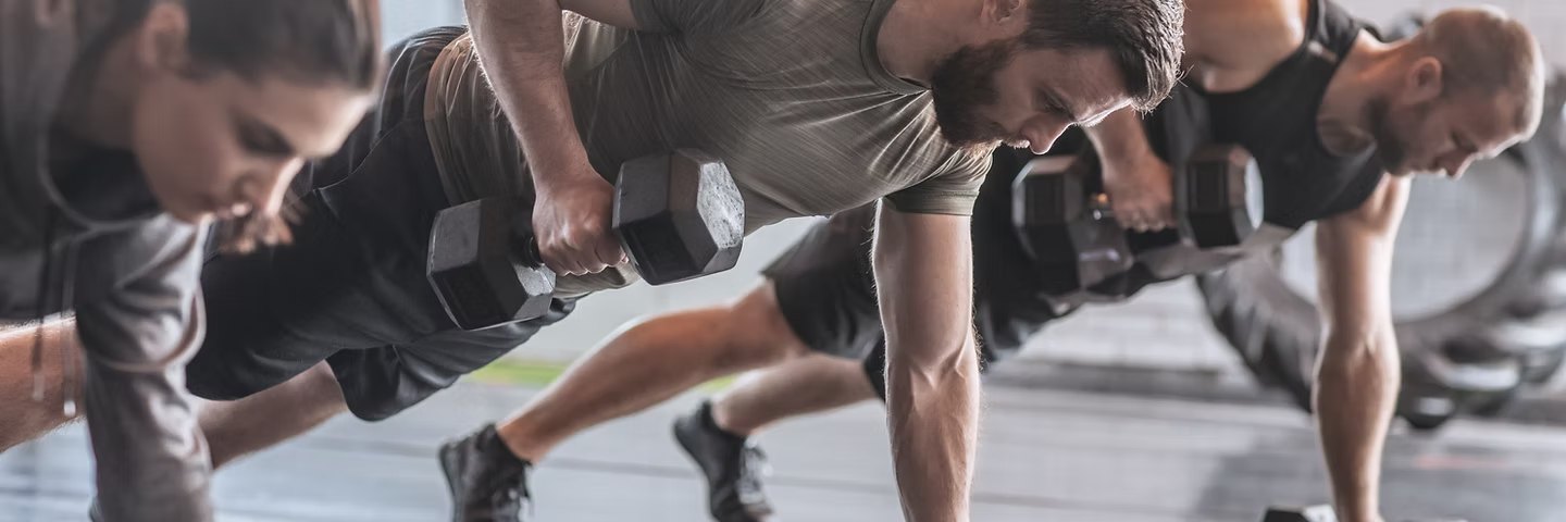 Intense workout training environment